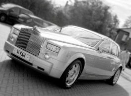 Modern Rolls Royce for wedding hire in Richmond